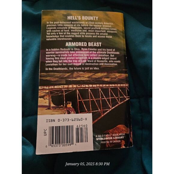 Death lands Pandora reboot by James axler gold eagle books isbn 037362560x - Picture 4 of 5